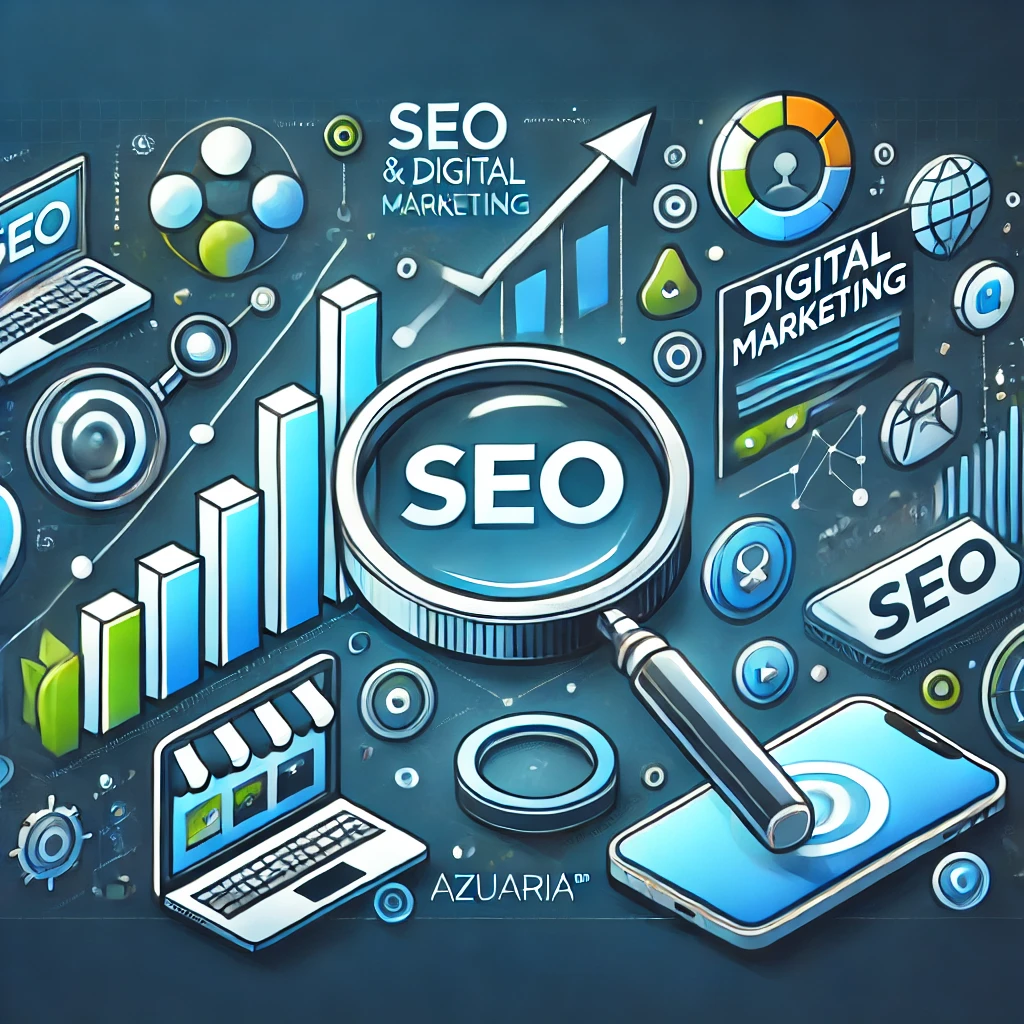 Azuaria®: Expertos en SEO y Optimización Digital En la actualidad, el SEO (Search Engine Optimization) se ha convertido en una necesidad clave para cualquier negocio que busque destacarse en el mundo digital